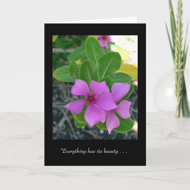 Beauty Card (Front)