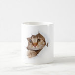 beauty cat coffe mug -grumpy kitty<br><div class="desc">Start your day with a dose of sass and a splash of caffeine! This hilarious cat mug features a grumpy kitty that says what we’re all thinking: “Don’t talk to me before coffee.” Perfect gift for cat lovers, coworkers, introverts, or anyone who’s not a morning person. High-quality ceramic mug, dishwasher...</div>
