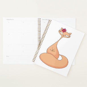 Beauty Cat Looking Beautiful Spiral Planner