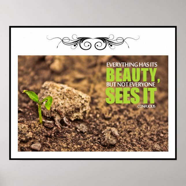 Beauty Custom Poster (Front)