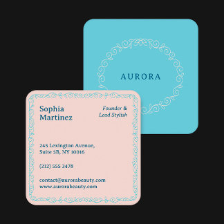 Beauty Floral Swirl Decorative Border Line Art