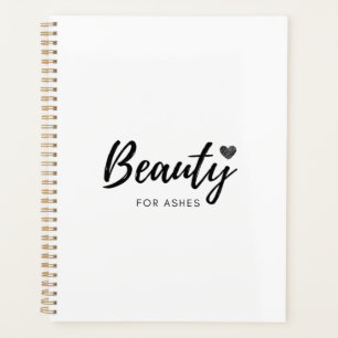Beauty for Ashes - Black - Quotes Planner