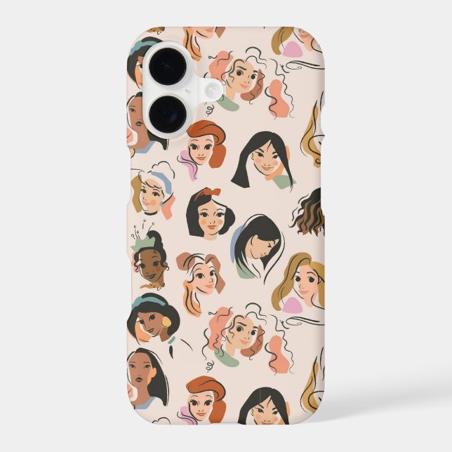 Beauty Girl Design iPhone Case (Back)