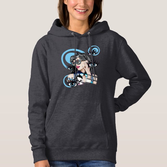 beauty  girl hoodie (Front)