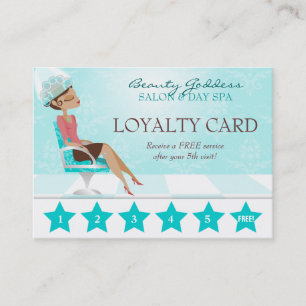 Beauty Goddess Loyalty Card