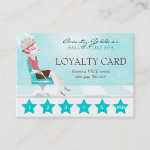 Beauty Goddess Loyalty Card