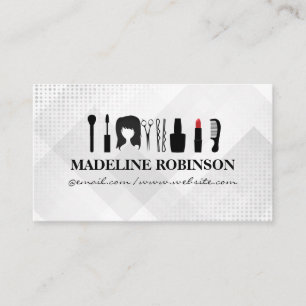 Beauty Hair Make up Tools Appointment Card