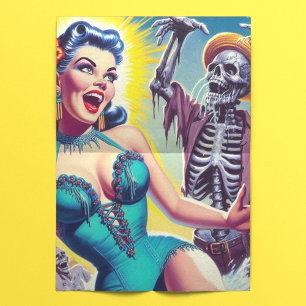 Beauty Horror Girl Tissue Paper