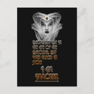 Beauty Immortal - Eye Of The Beholder Postcard