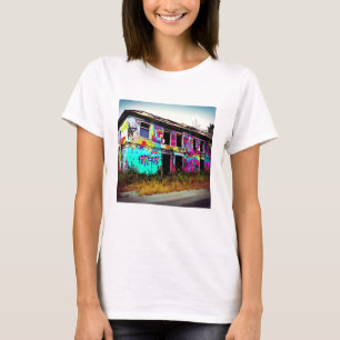 Beauty in Destruction   Abandoned House  T-Shirt
