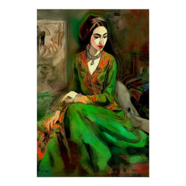 Beauty in Green  Poster (Front)