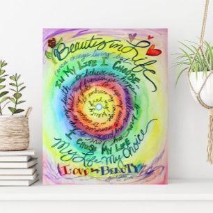 Beauty in Life Poster