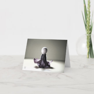 Beauty in simplicity and little things. thank you card