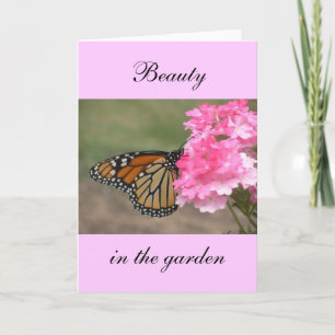 Beauty in the Garden Card
