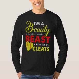 Beauty In The Street Beast In My Cleats Girls Soft T-Shirt