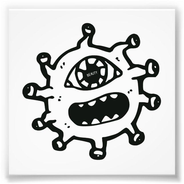 Beauty is in the Eye of the Beholder Photo Print (Front)