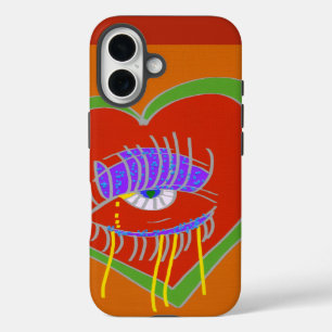 Beauty Is In the Eye of the Heart iPhone 16 Case