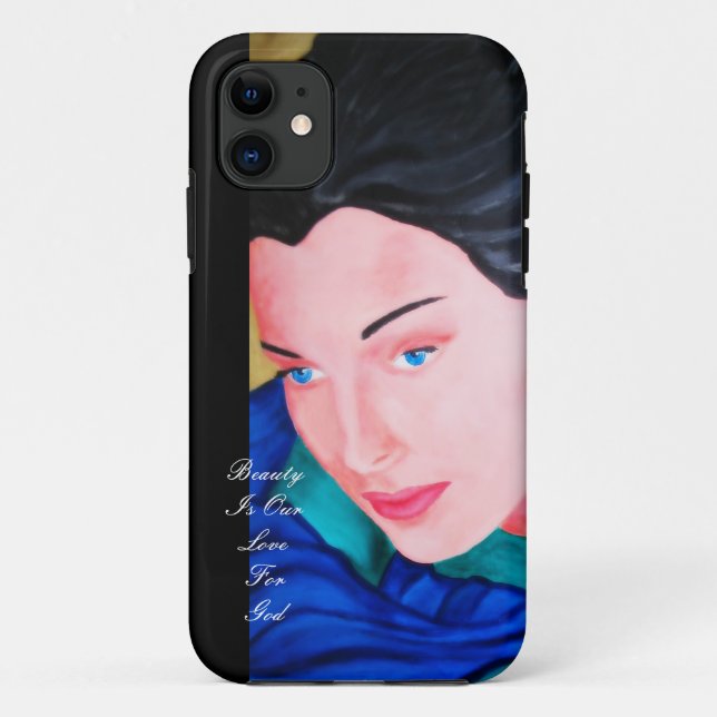 BEAUTY IS OUR LOVE FOR GOD Case-Mate iPhone CASE (Back)