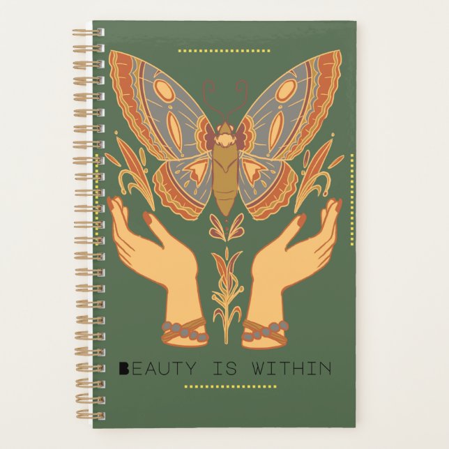 Beauty Is Within Planner (Front)