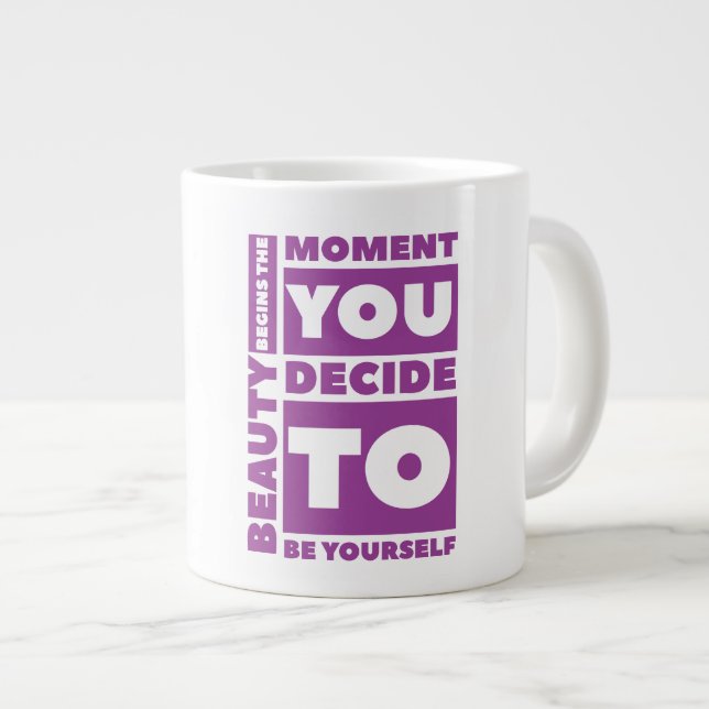Beauty Jumbo Mug (Front Right)