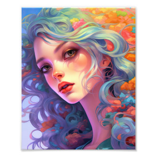 Beauty Lady  Photo Print