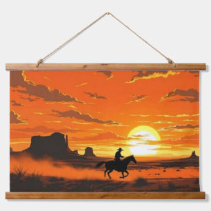 Beauty landscape western style hanging tapestry
