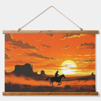 Beauty landscape western style hanging tapestry