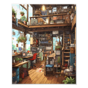 Beauty Library Photo Print