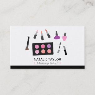 Beauty Makeup Artist Business Cards