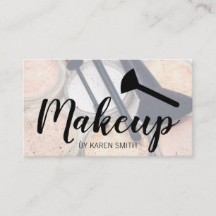 Beauty Makeup Makeup Brushes Appointment Card