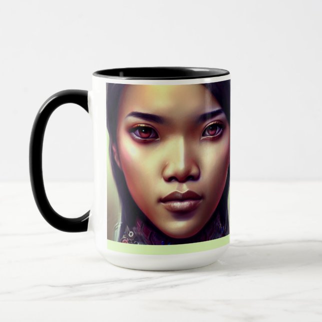 BEAUTY NATIVE WOMEN MUG (Left)