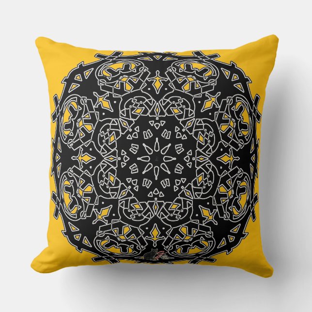 Beauty Octa Glyph Cushion (Front)