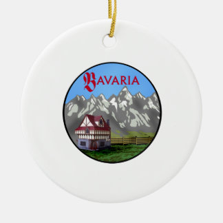 BEAUTY OF BAVARIA CERAMIC TREE DECORATION