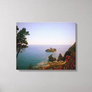 Beauty of Corfu, Greece Canvas Print
