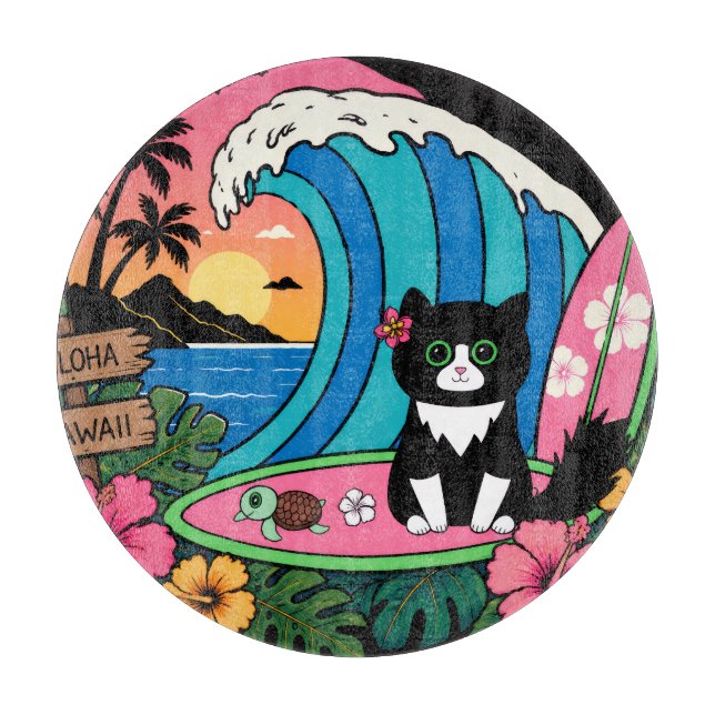 Beauty of Hawaii Cutting Board (Front)