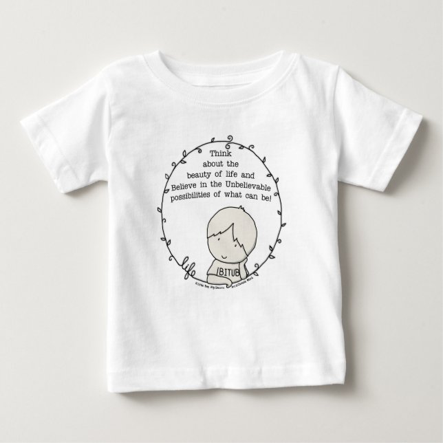 Beauty of Life Baby T-Shirt (Front)