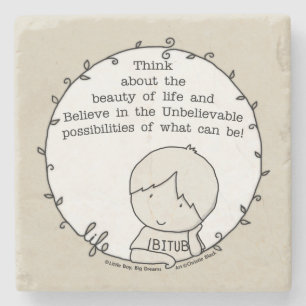 Beauty of Life Stone Coaster