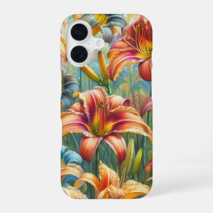 Beauty of Lilies, Watercolor by Natasha Us iPhone 16 Case