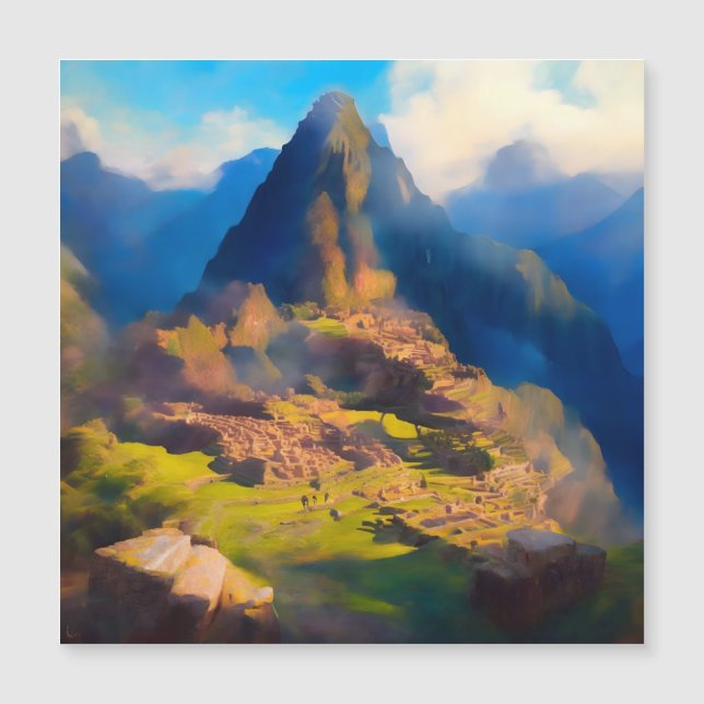 Beauty of Machu Picchu, Peru (Front)