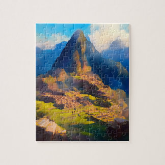 Beauty of Machu Picchu, Peru Jigsaw Puzzle