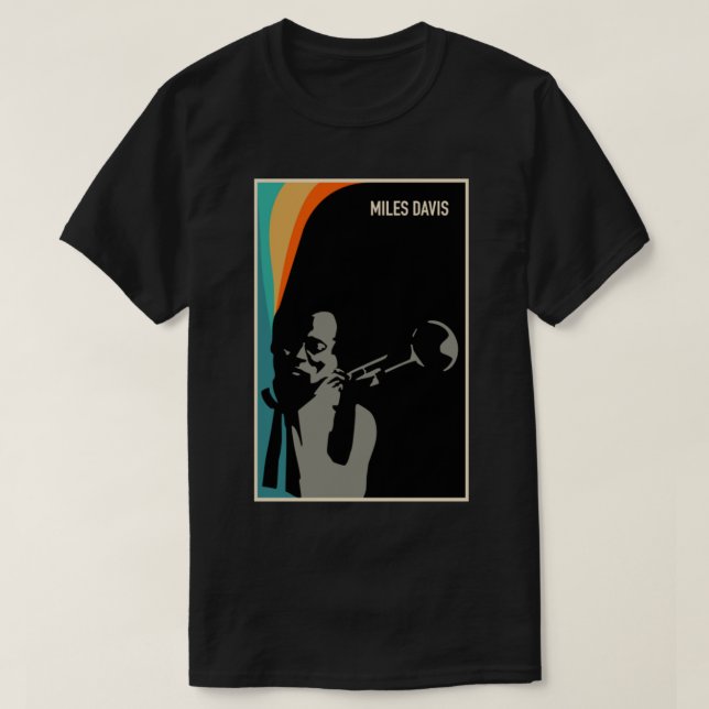 Beauty Of Miles Davis T-Shirt Copy.png (Design Front)