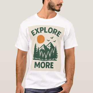 Beauty of Nature – Serene Landscape Art Design" T-Shirt