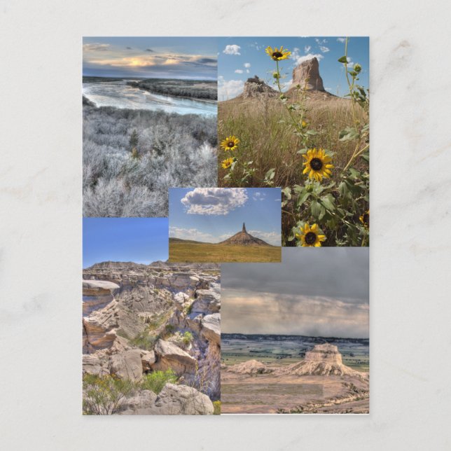 Beauty of Nebraska Postcard (Front)