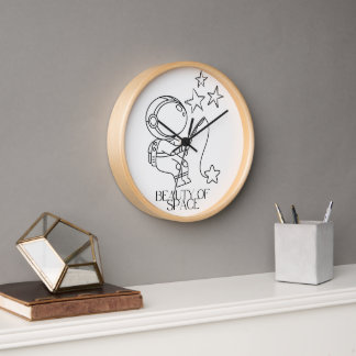 "Beauty of Space" Clock