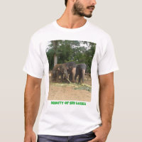 Beauty of Sri Lanka Elephant T-Shirt