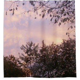 Beauty of the Dusk Shower Curtain with liner
