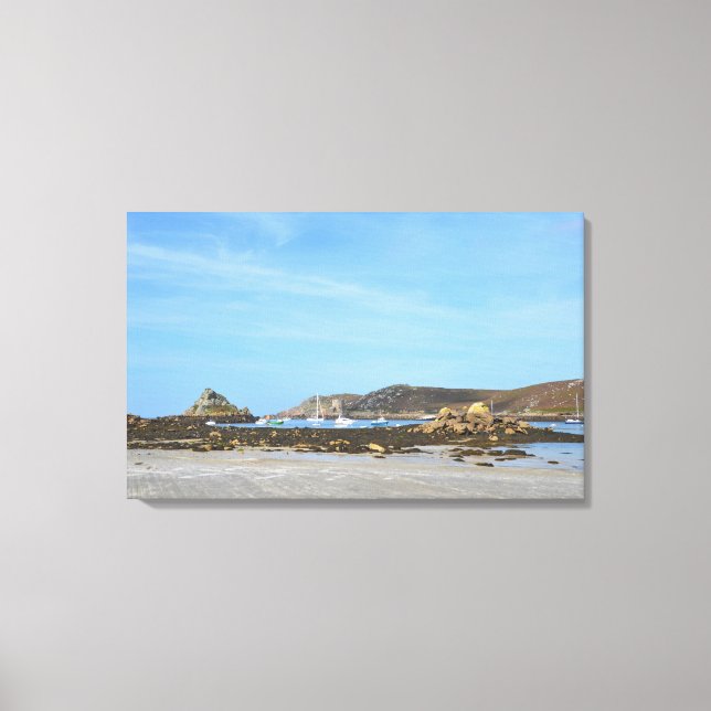 Beauty Of The Isles Of Scilly Canvas Print (Front)