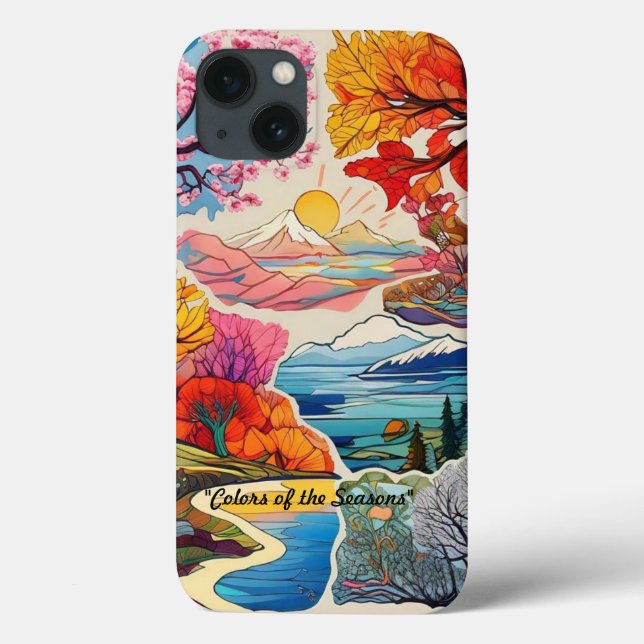 "Beauty of the Seasons" Case-Mate iPhone Case (Back)