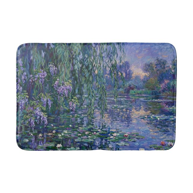 Beauty on the lake bath mat (Front)