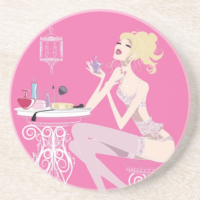 Beauty Pink Coaster (Front)